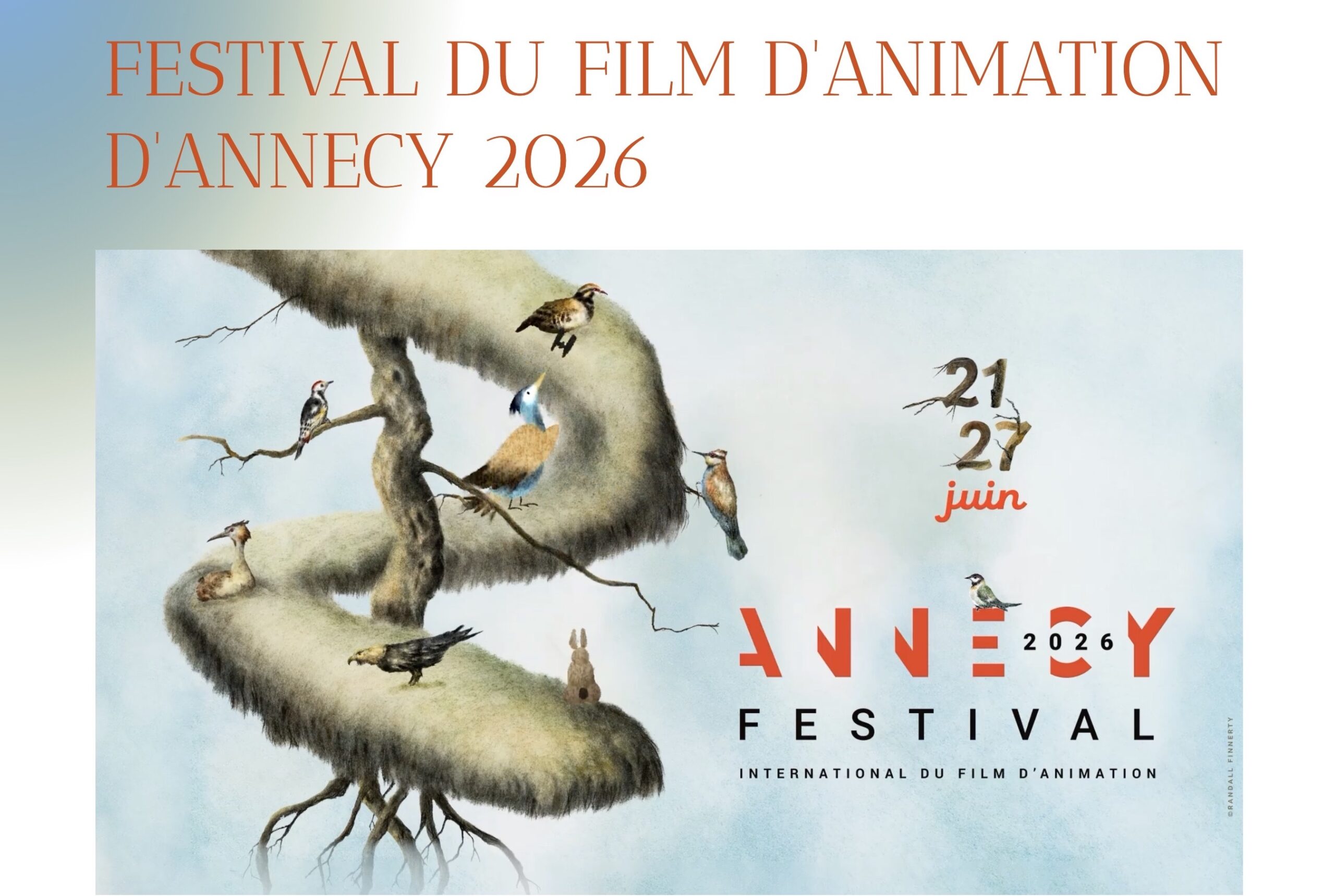 Festival du film d&rsquo;animation d&rsquo;Annecy 2026